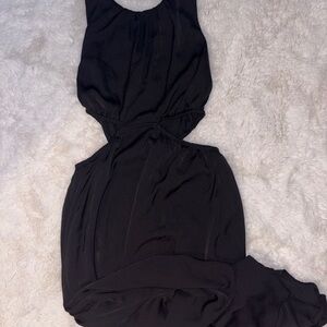 Banana Republic Black Backless Dress